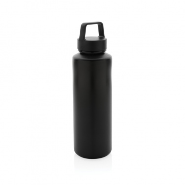 Logo trade promotional merchandise image of: RCS certified recycled PP water bottle with handle