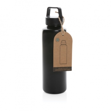 Logo trade promotional items image of: RCS certified recycled PP water bottle with handle