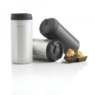 Logo trade promotional merchandise image of: Metro RCS Recycled stainless steel tumbler