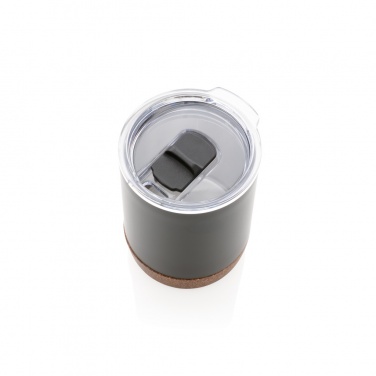 Logo trade promotional merchandise image of: RCS Re-steel cork small vacuum coffee mug