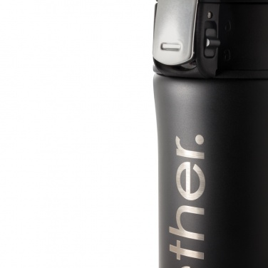 Logotrade promotional products photo of: RCS Recycled stainless steel easy lock vacuum mug