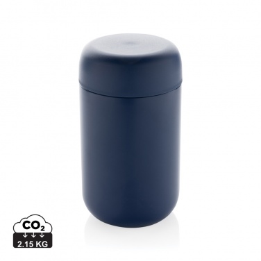 Logo trade corporate gifts image of: Brew RCS certified recycled stainless steel vacuum tumbler