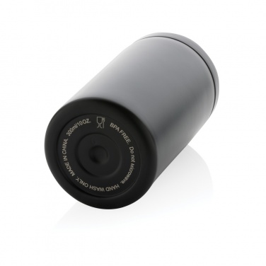 Logo trade promotional giveaways picture of: RCS RSS Double wall vacuum leakproof lock mug