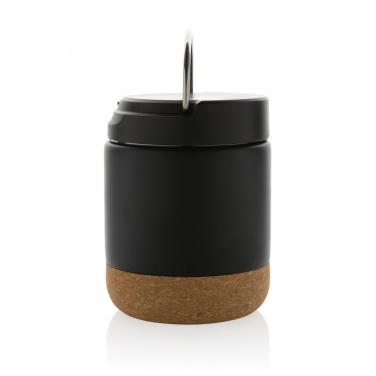 Logo trade promotional merchandise photo of: Savory RCS certified recycled stainless steel foodflask
