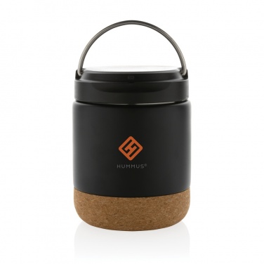 Logo trade advertising product photo of: Savory RCS certified recycled stainless steel foodflask
