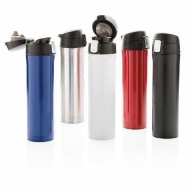 Logo trade promotional gift photo of: RCS Re-steel easy lock vacuum flask