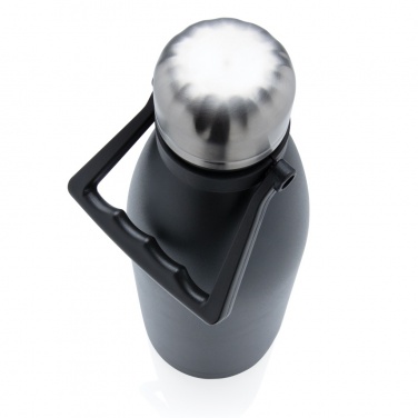 Logotrade promotional item image of: RCS Recycled stainless steel large vacuum bottle 1.5L