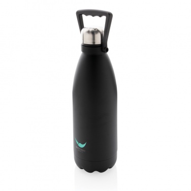 Logotrade business gifts photo of: RCS Recycled stainless steel large vacuum bottle 1.5L