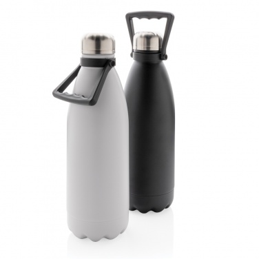 Logo trade promotional product photo of: RCS Recycled stainless steel large vacuum bottle 1.5L