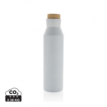 Logo trade corporate gift photo of: Gaia RCS certified recycled stainless steel vacuum bottle