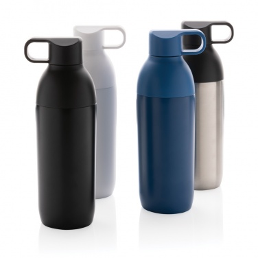 Logo trade promotional giveaways image of: Flow RCS recycled stainless steel vacuum bottle
