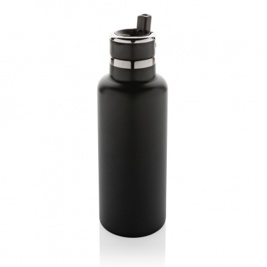 Logotrade promotional product image of: Hydro RCS recycled stainless steel vacuum bottle with spout