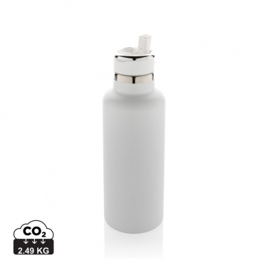 Logotrade business gift image of: Hydro RCS recycled stainless steel vacuum bottle with spout
