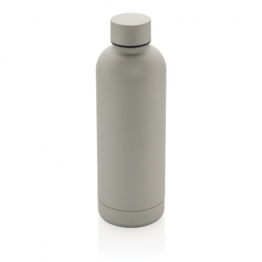 Logo trade promotional merchandise image of: RCS Recycled stainless steel Impact vacuum bottle