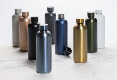 Logotrade promotional merchandise image of: RCS Recycled stainless steel Impact vacuum bottle