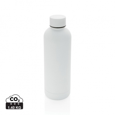 Logotrade promotional gift image of: RCS Recycled stainless steel Impact vacuum bottle