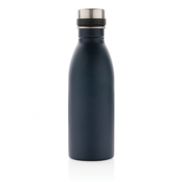 Logo trade promotional giveaways picture of: RCS Recycled stainless steel deluxe water bottle