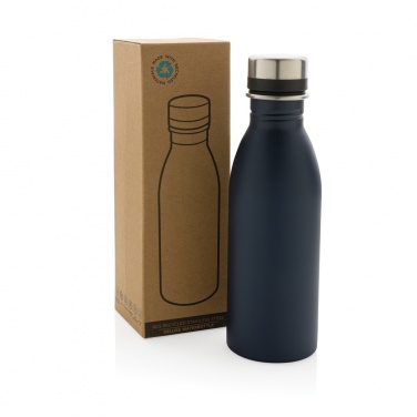 Logotrade promotional merchandise picture of: RCS Recycled stainless steel deluxe water bottle