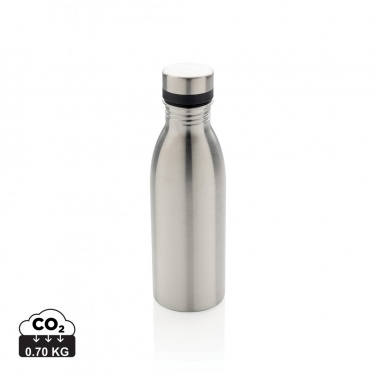 Logotrade business gift image of: RCS Recycled stainless steel deluxe water bottle