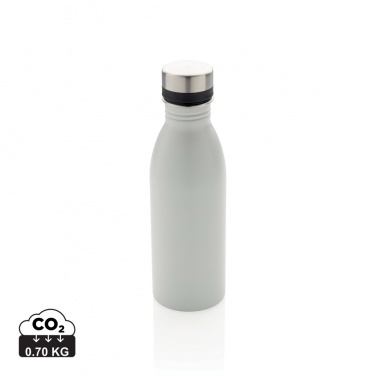 Logotrade promotional products photo of: RCS Recycled stainless steel deluxe water bottle