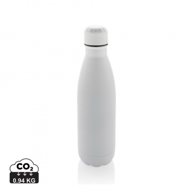 Logo trade promotional gifts picture of: Eureka RCS certified re-steel single wall water bottle