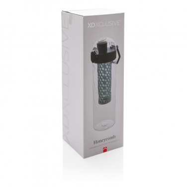 Logotrade advertising product picture of: Honeycomb lockable leak proof infuser bottle