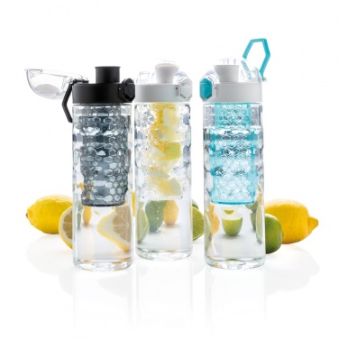 Logo trade promotional giveaway photo of: Honeycomb lockable leak proof infuser bottle