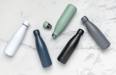 Logo trade promotional giveaways picture of: Solid colour vacuum stainless steel bottle 500 ml
