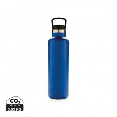 Logo trade business gift photo of: Vacuum insulated leak proof standard mouth bottle