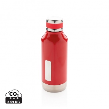 Logo trade promotional products picture of: Leak proof vacuum bottle with logo plate