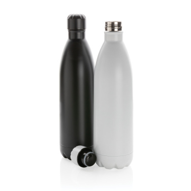 Logo trade corporate gift photo of: Solid colour vacuum stainless steel bottle 1L