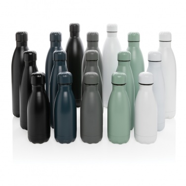 Logotrade advertising product image of: Solid colour vacuum stainless steel bottle 1L