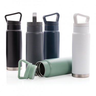 Logo trade promotional gift photo of: Leakproof vacuum on-the-go bottle with handle