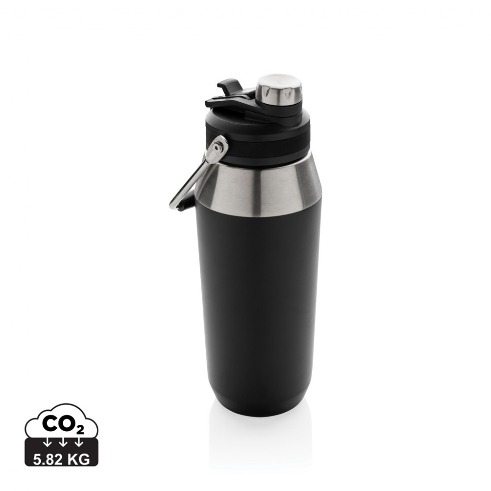 Logo trade corporate gift photo of: Vacuum stainless steel dual function lid bottle 1L