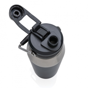 Logotrade corporate gifts photo of: Vacuum stainless steel dual function lid bottle 1L