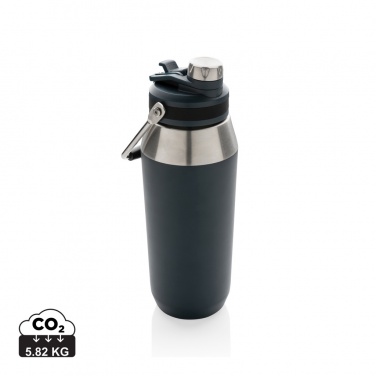 Logo trade business gift photo of: Vacuum stainless steel dual function lid bottle 1L