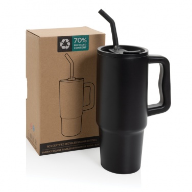 Logotrade business gift image of: Embrace deluxe RCS recycled stainless steel tumbler 900ml