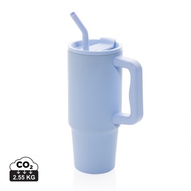Logotrade promotional item image of: Embrace deluxe RCS recycled stainless steel tumbler 900ml