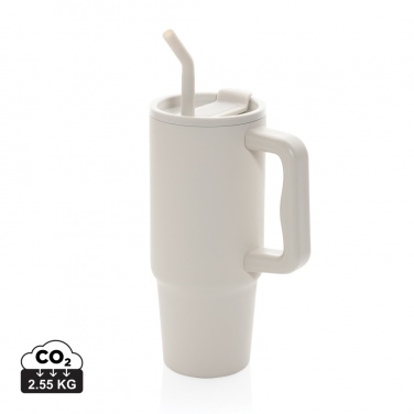 Logo trade promotional item photo of: Embrace deluxe RCS recycled stainless steel tumbler 900ml