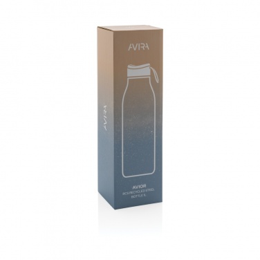 Logo trade business gift photo of: Avira Avior RCS Re-steel bottle 1L