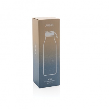Logo trade advertising products picture of: Avira Atik RCS Recycled PET bottle 1L