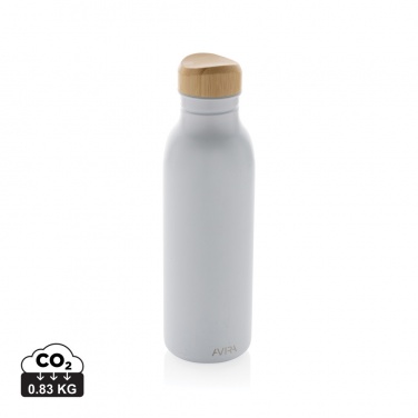 Logotrade promotional giveaways photo of: Avira Alcor RCS Re-steel single wall water bottle 600 ML