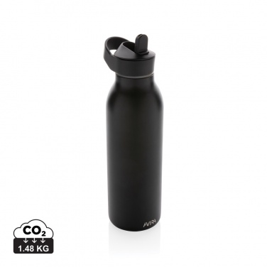 Logotrade promotional items photo of: Avira Ara RCS Re-steel fliptop water bottle 500ml