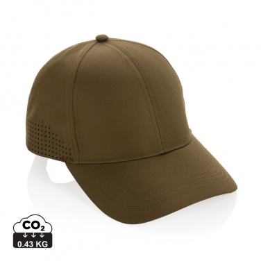 Logo trade promotional giveaways picture of: Impact AWARE™ RPET 6 panel sports cap