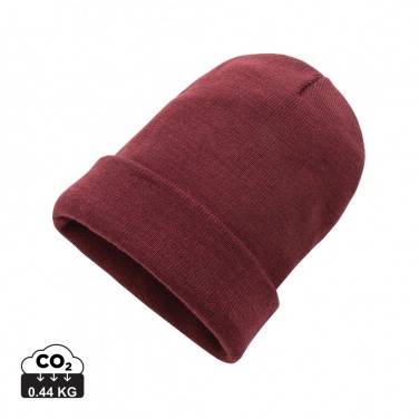 Logo trade promotional giveaways image of: Impact AWARE™ Polylana® beanie