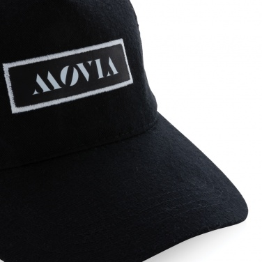 Logotrade advertising products photo of: Impact AWARE™ Brushed rcotton 5 panel trucker cap 190gr