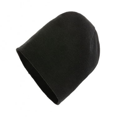 Logo trade corporate gifts picture of: Impact AWARE™ classic beanie with Polylana®