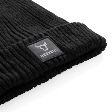 Logo trade promotional merchandise photo of: Impact AWARE™  Polylana® double knitted beanie