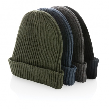 Logotrade promotional product picture of: Impact AWARE™  Polylana® double knitted beanie