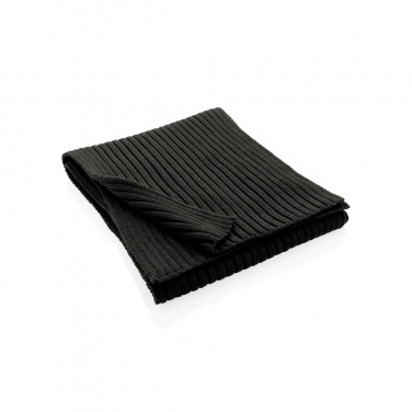 Logotrade promotional items photo of: Impact AWARE™ Polylana® knitted scarf 180 x 25cm
